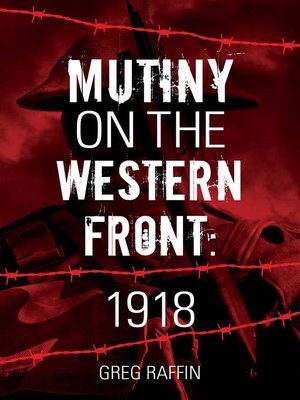 cover image of Mutiny On the Western Front